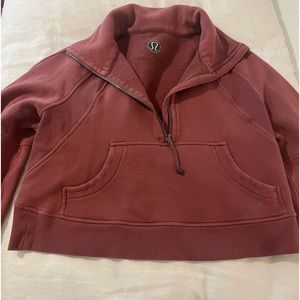 Lululemon Scuba Oversized Funnel Neck Half Zip